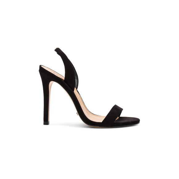 SCHUTZ Shoes - Schutz 'Luriane' Black Suede Leather Heel Size 7